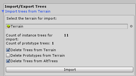 Import Trees